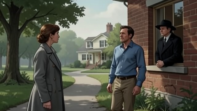 An Unwanted Witness from "The Woman in the Window". Hearing What Others Deny A Cry Across the Park Anna hears a scream from the Russells’ home and calls to check on the family.