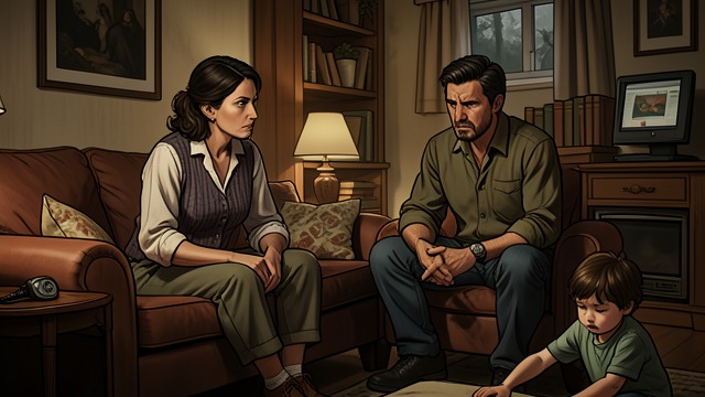 The Separation Decision from "The Woman in the Window". A Marriage Already Fraying Ed’s Decision Ed and Anna agree to separate after a period of strain, although Anna struggles to believe the plan will become real.