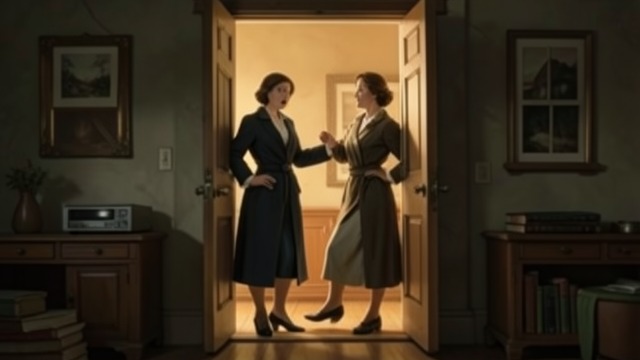 A Neighbor in Distress from "The Woman in the Window". Help at the Door Jane Comes to Anna After Anna collapses during a panic attack, the woman she calls Jane helps bring her indoors.