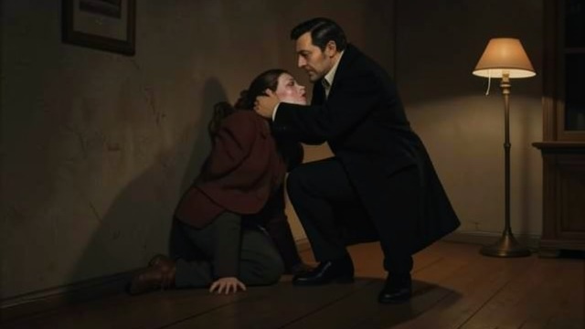 Violence at the Threshold from "The Woman in the Window". Threatening the Witness Anna Asks About the Woman Alistair enters Anna’s house after she has been discredited and demands that she stay away from his family.