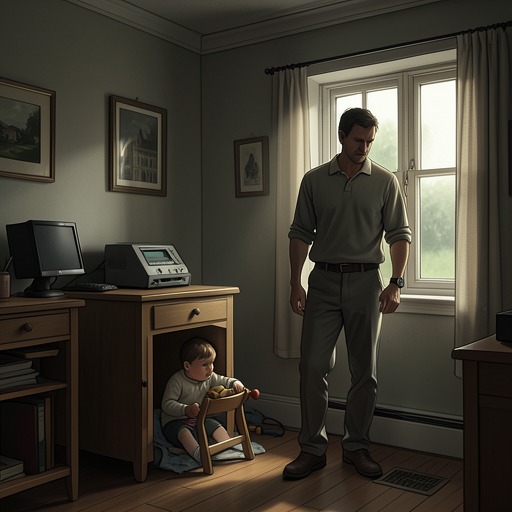 The Russells’ Family Secrets from "The Woman in the Window". The apparent stability of the Russell household conceals an adoption conflict, abuse, Katie’s murder, and a calculated effort to control what others know.