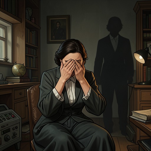 Grief and the Limits of Denial from "The Woman in the Window". The story traces how Anna’s private denial keeps Ed and Olivia emotionally present, then asks her to accept death without giving up love.