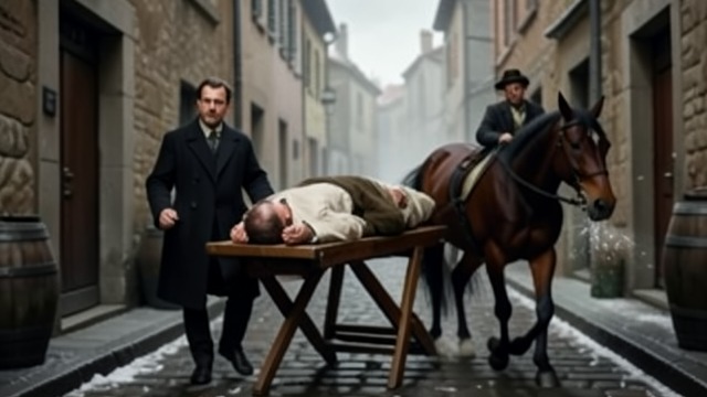 Death in the House from "Pedro Páramo". A Household Confronts Loss A Son Returned on a Bier Miguel’s body is carried into Media Luna after his fatal ride.