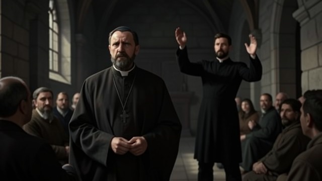 The Church Bends from "Pedro Páramo". Religious Authority Under Pressure A Priest’s Conscience Padre Rentería recognizes Miguel’s wrongdoing and refuses to bless him at first.