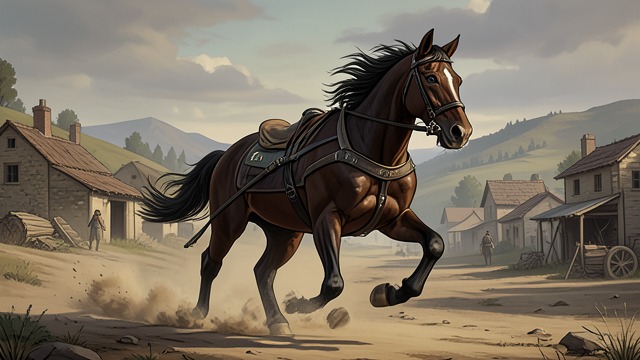 The Fallen Rider from "Pedro Páramo". A Horse Returns Alone The Fatal Ride Miguel attempts to jump a newly built wall and cannot reach Contla.