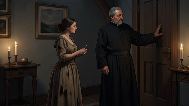 A Soul Denied Absolution from "Pedro Páramo". The Limits of Mercy A Plea for Eduviges María Dyada asks Padre Rentería to help her sister, describing a life of generosity and suffering.