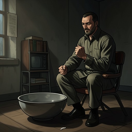 The Hunger Blockade from "Pedro Páramo". This flow traces how Pedro’s grief becomes a deliberate policy of withholding food, turning a private bereavement into the destruction of Comala’s social life.