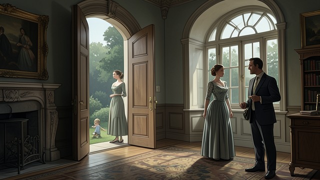 Treetops Opens Its Doors from "Mothering Sunday". Treetops Opens Its Doors A house reimagined Lavinia offers Treetops Manor for Sunday and Tom’s foundling home.