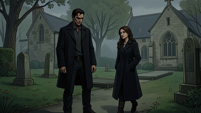 A Warning at the Funeral from "Mothering Sunday". A Warning at the Funeral Pinnegar appears At Daisy’s funeral, Sunday sees Albert Pinnegar lurking near the churchyard.