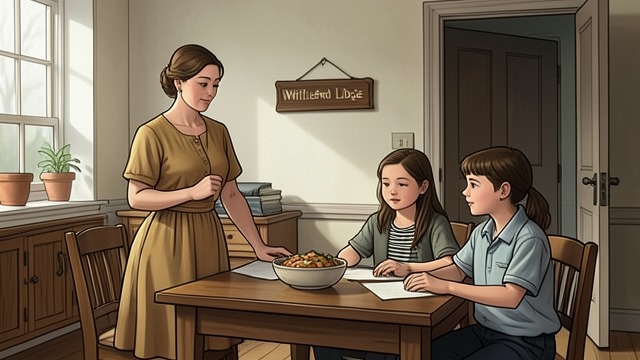 A Household Reunited from "Mothering Sunday". A Household Reunited Sunday makes room Sunday persuades Biddy Spooner to employ Daisy and Tommy, proposing that their work will help the lodging house prosper.