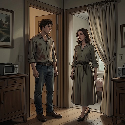 Mickey’s Place in the Household from "Mothering Sunday". This thread follows Mickey’s arrival in the Spooner household and the challenge of belonging while facing racial prejudice.