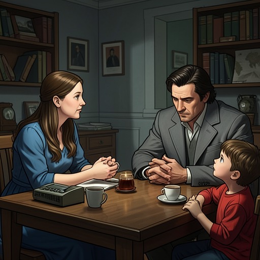 The Everyday Work of Chosen Family from "Mothering Sunday". This thread traces how care becomes a family practice among people who are not connected solely by birth.
