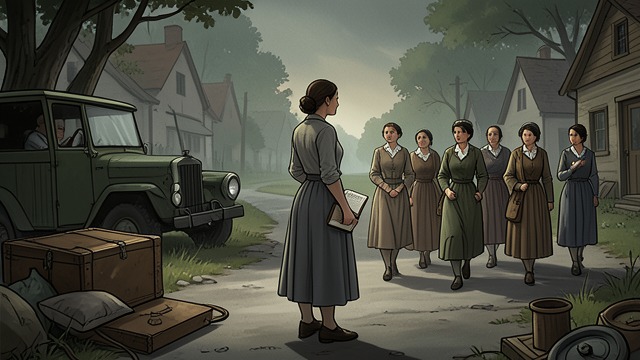 The Final Description from "Women Talking". Chosen to Leave A Last Correction August Epp reminds Salome Friesen that the women are not fleeing. She agrees that they have chosen to leave.
