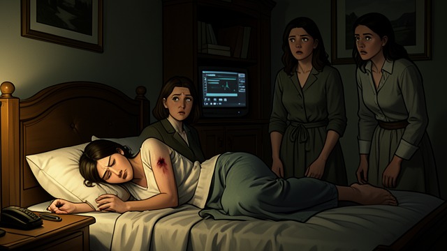 The Victims Are Doubted from "Women Talking". Injury Without Recognition Competing Explanations Women wake in pain but are told that ghosts, divine punishment, or imagination may explain their injuries.