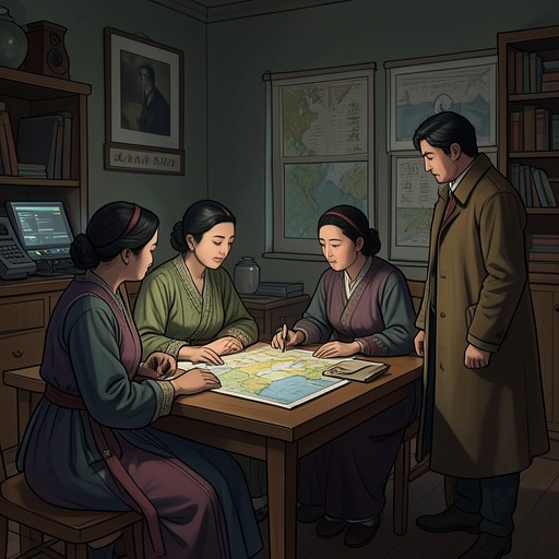 The Women’s Political Education from "Women Talking". The meetings turn women excluded from literacy and authority into participants in collective planning and interpretation.