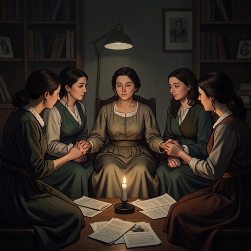 The Secret Schoolhouse Legacy from "Women Talking". Monica Epp’s forbidden teaching continues through Ona Friesen’s memory and the women’s proposals for a new community.