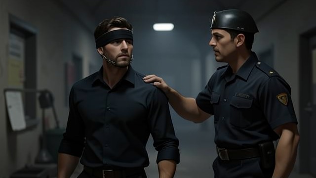 A Gesture on the Flight from "Guantanamo Diary". A Small Human Signal A Brutal Transfer During the transfer from Jordan, Slahi was stripped, shackled, and blindfolded for the flight.