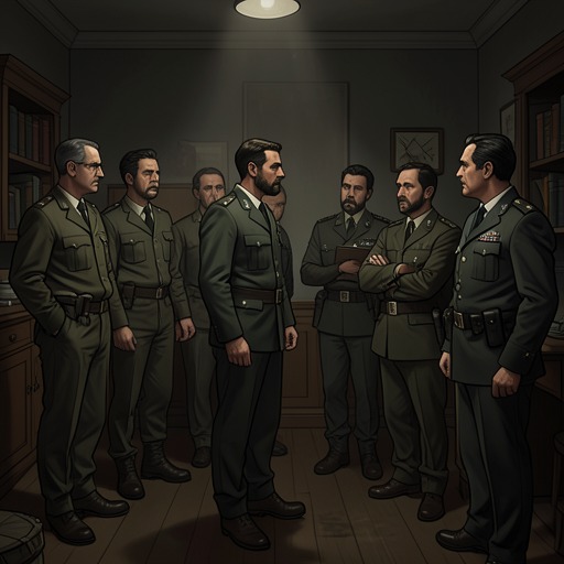 The Guards and Interrogators as Human Relationships from "Guantanamo Diary". This flow tracks Slahi’s changing relationships with guards and interrogators, where fear, coercion, kindness, and complicity coexist.