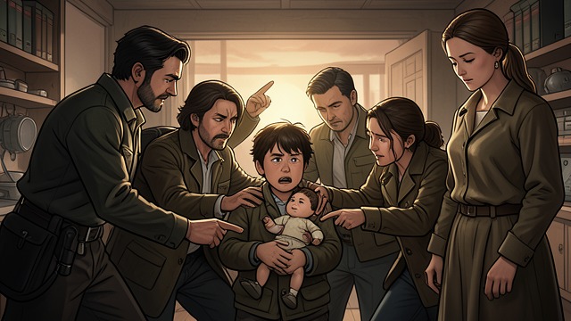 A Family Accusation from "The Lost Daughter". A Family Accusation Suspicion takes hold Nina believes another family deliberately took the doll to insult her, while Corrado cautions her against making the…