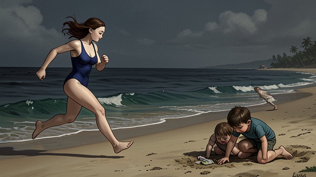 The Missing Doll from "The Lost Daughter". The Missing Doll A child disappears When Elena goes missing in the crowded beach, Nina searches in panic while the family scatters.