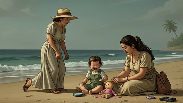 Judging Another Mother from "The Lost Daughter". Judging Another Mother Idealization turns sour Leda first admires Nina’s loving attention to Elena, then becomes irritated by their play with the doll.