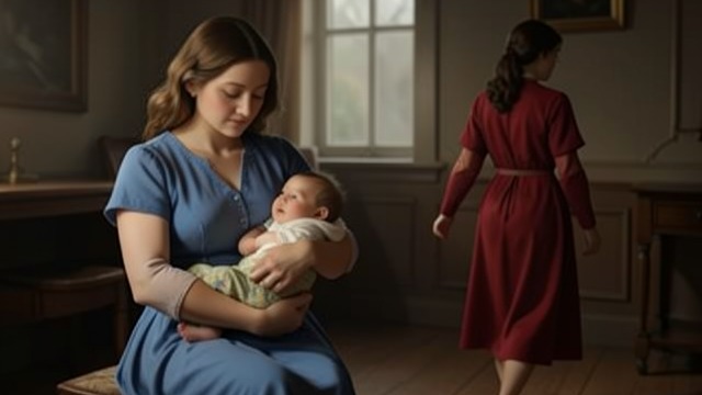 Borrowed Motherhood from "Blonde". Borrowed Motherhood Caring for another child While her husband is away, Norma Jeane cares for Harriet’s infant, Irina, with tenderness and devotion.