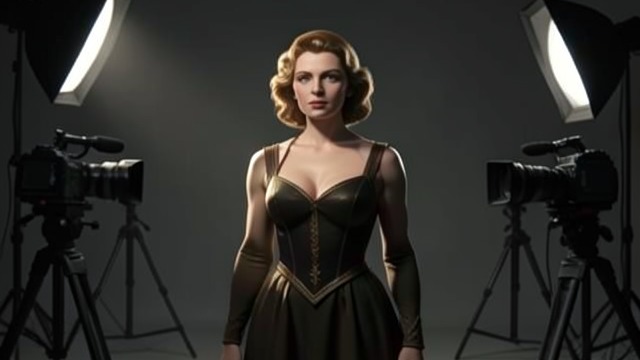 The Screen Becomes Work from "Blonde". The Screen Becomes Work From audience to image The screen that once offered refuge becomes the site of Norma Jeane’s labor.