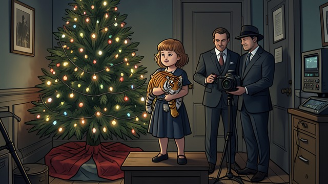 The Tigress at Christmas from "Blonde". A Gift and Its Loss The holiday spectacle At the orphanage’s Christmas gathering, a famous screen couple distributes gifts beneath a towering tree while…
