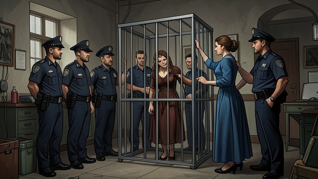 The Cage Is Opened from "The Cage". The Prison Becomes a Crime Scene Police Enter the Loft Eve Strong reaches the cage and asks Jill how to release her.