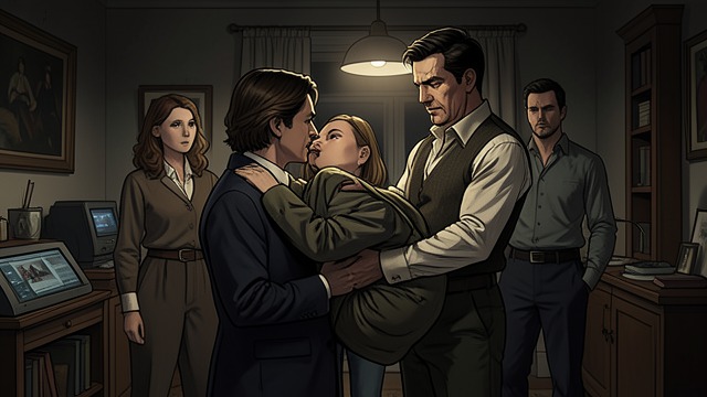 Together at the Arrest from "The Cage". Holding the Line A Dangerous Return Eve, Bill, and Paul enter Ken Carlton’s house and find Jill and Zoe in the loft.