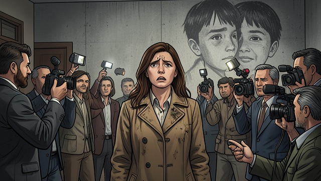 Linda's Appeal from "The Cage". A Family Speaks Publicly Sympathy and Scrutiny Linda Briggs asks the twins to come home, her distress visible to the reporters in the room.
