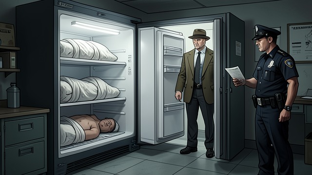 Surveillance Finds the Lock-Up from "The Cage". Following a Released Suspect A Hidden Destination After Dodds is released, officers watch him and see him visit a lock-up with another man.