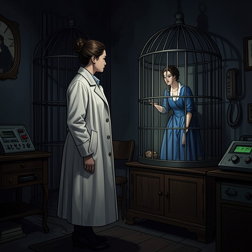The Cage and the Meaning of Captivity from "The Cage". The cage and soundproofed loft turn physical confinement into an image of stolen agency, while the captives’ speech and resistance contest the killer’s…