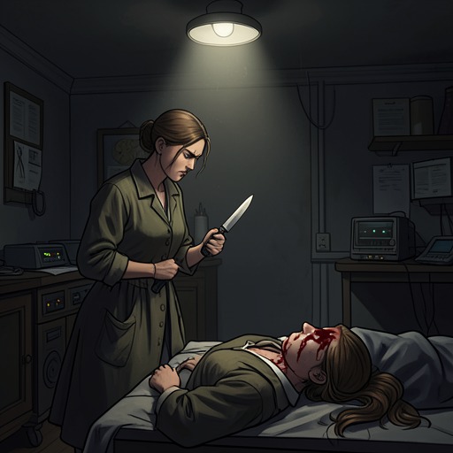Jill Richards's Fight to Survive from "The Cage". Jill moves from terror and improvised compliance to resisting the killer and helping secure her and Zoe’s rescue.
