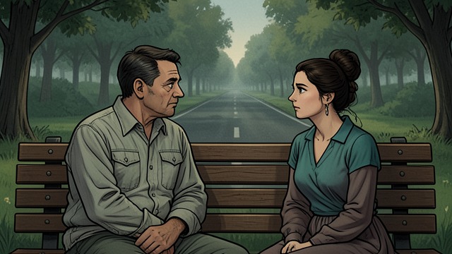 A Husband and a Lover Talk from "Drive My Car". A Husband and a Lover Talk The question of the blind spot Kafuku tells Takatsuki that he may have missed something crucial in his wife's inner life.