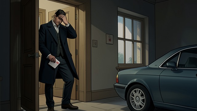 The License Suspension from "Drive My Car". The License Suspension A forced change After a minor accident, Kafuku loses his license.