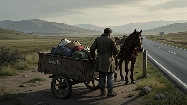 A Choice to Leave from "The Reincarnationist Papers". A Choice to Leave A sudden departure Evan packs his belongings, takes the horse and wagon, and leaves without telling Clovis why.
