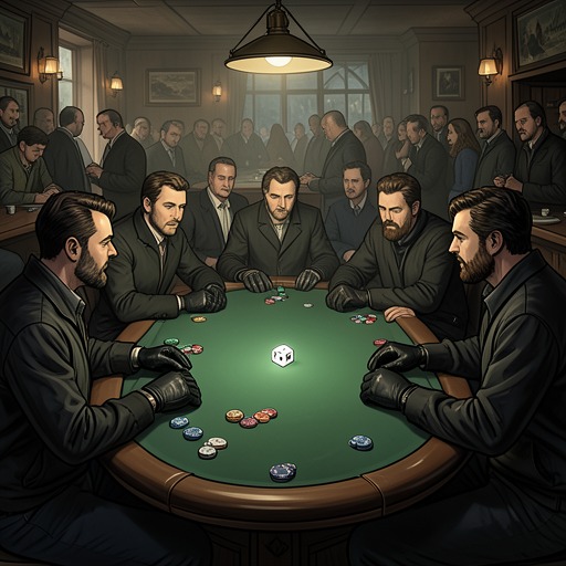 The Tavern, the Game, and Chance from "The Reincarnationist Papers". Chance, Auda, and the other members turn gambling and spectacle into social rituals that reveal how they use luck, wealth, and risk to define themselves.