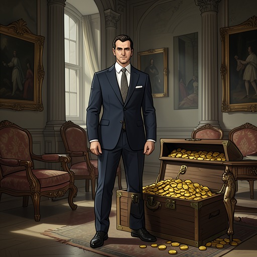 Wealth, Property, and the Next Life from "The Reincarnationist Papers". Inherited fortunes turn remembered identity into material continuity, raising questions about freedom, inequality, and what money can actually repair.