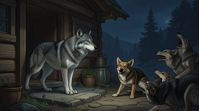 A Night of Lament from "Never Cry Wolf". A Night of Lament Reluctant Separation Mowat and Ootek try to take Kooa away, and Albert follows them toward the cabin.