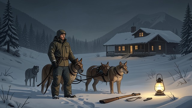 A Local Guide Appears from "Never Cry Wolf". A Local Guide Appears A Mistaken Identification At night, Mowat hears what he assumes is an approaching pack.