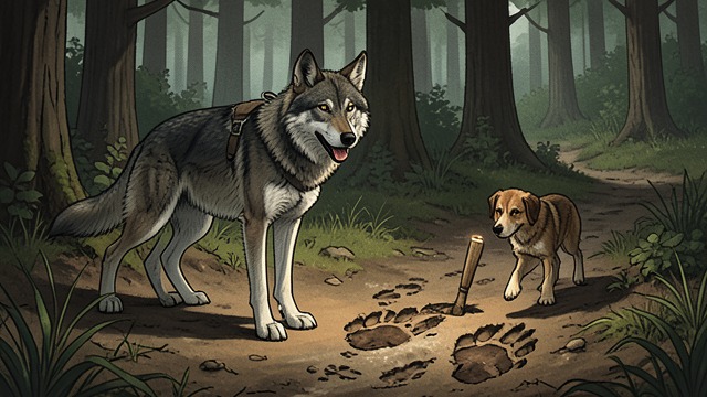 A Scented Invitation from "Never Cry Wolf". A Scented Invitation A Trail of Signals Mowat takes Kooa past wolf markers, where her scent and behavior leave an unmistakable sign.
