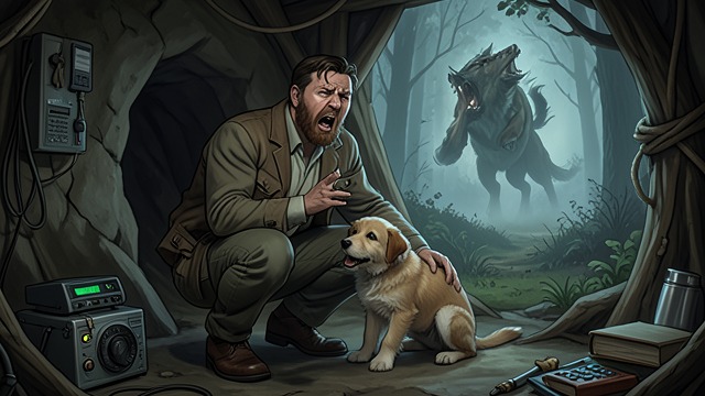 The Lost World from "Never Cry Wolf". The Lost World Fear Returns Inside the cramped den, Mowat sees Angeline and a pup and feels his old panic return.