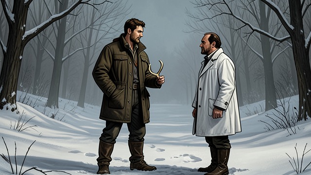The Caribou Admission from "Never Cry Wolf". The Caribou Admission The Hunter Identified Mike explains that he kills Caribou to feed his dogs, himself, and his trapping work.