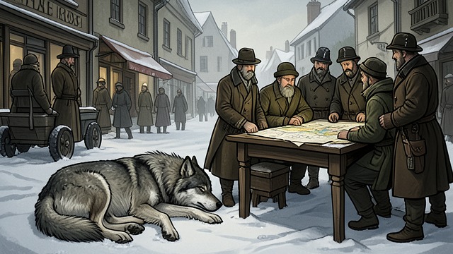 A Sick Wolf, Many Stories from "Never Cry Wolf". A Sick Wolf, Many Stories The Actual Animal A wolf found near Churchill is so ill that it can no longer move.