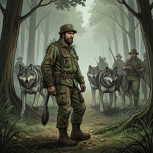 The Naked Pursuit from "Never Cry Wolf". This thread traces the comic escalation of Mowat’s wolf-tracking pursuit and the unexpected human alarm caused by his disregard for clothing and caution.