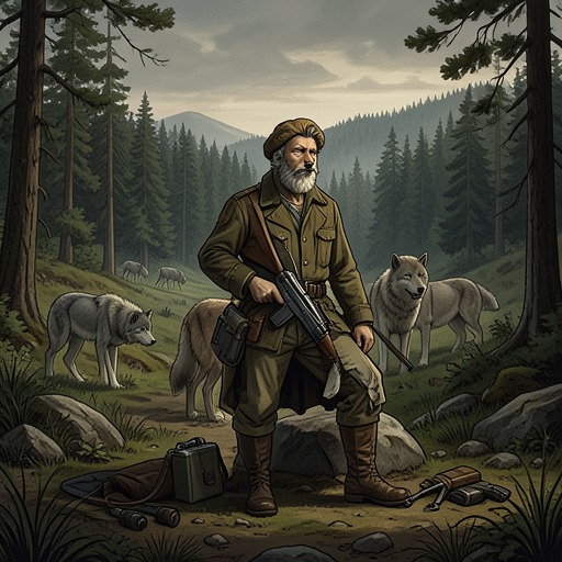 The Natural Regulation of Wolf Numbers from "Never Cry Wolf". This thread traces the book’s account of how territory, breeding, prey availability, and disease limit wolf populations without constant human intervention.