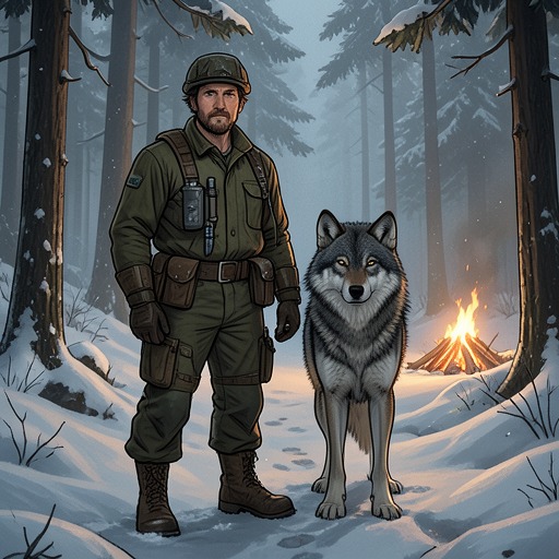The Arrival of Ootek from "Never Cry Wolf". This thread traces how Ootek’s companionship transforms Mowat’s research, giving him a trusted collaborator and a different framework for understanding wolves.
