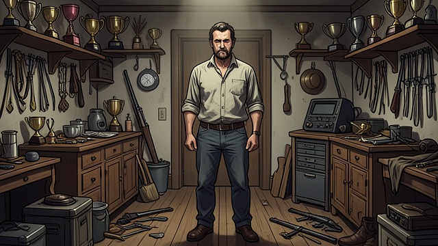 Mike’s Unreadable Apartment from "Cry Macho". Mike’s Unreadable Apartment A room full of trophies Mike’s apartment displays his career but feels hostile to reading, reflection, and memory.