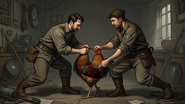 The Fight over Macho from "Cry Macho". The Fight over Macho Force tests the bond Mike and Rafo fight after Mike insists the rooster must be secured.